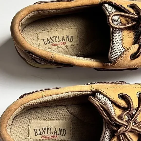EASTLANDS Women's Solstice Lace Up Boat Shoes Sz 7 - Picture 3 of 15